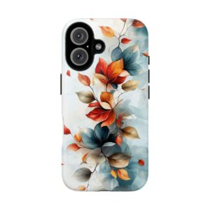Floral Autumn Leaves Tough Case